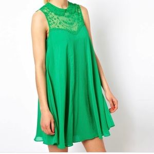 ASOS lace swing dress